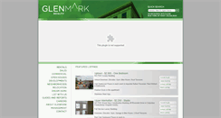 Desktop Screenshot of glenmarkrealty.com